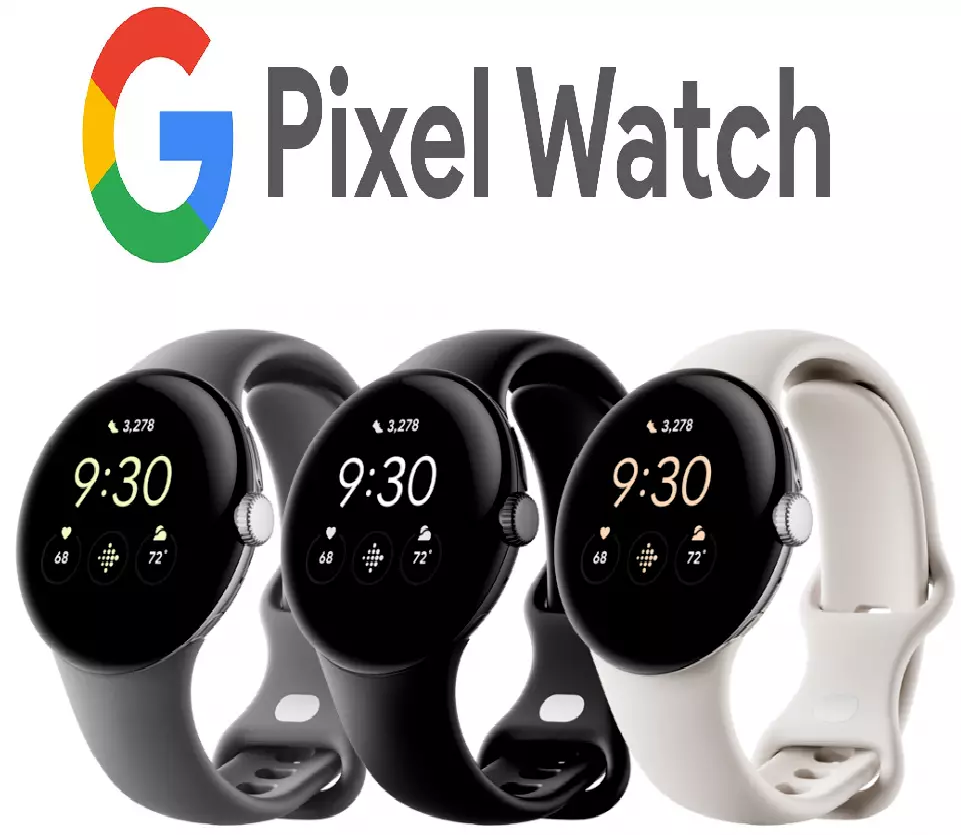 Google Pixel Watch 1st Gen 41mm GPS WiFi Bluetooth Gold, Black, Silver GQF4C