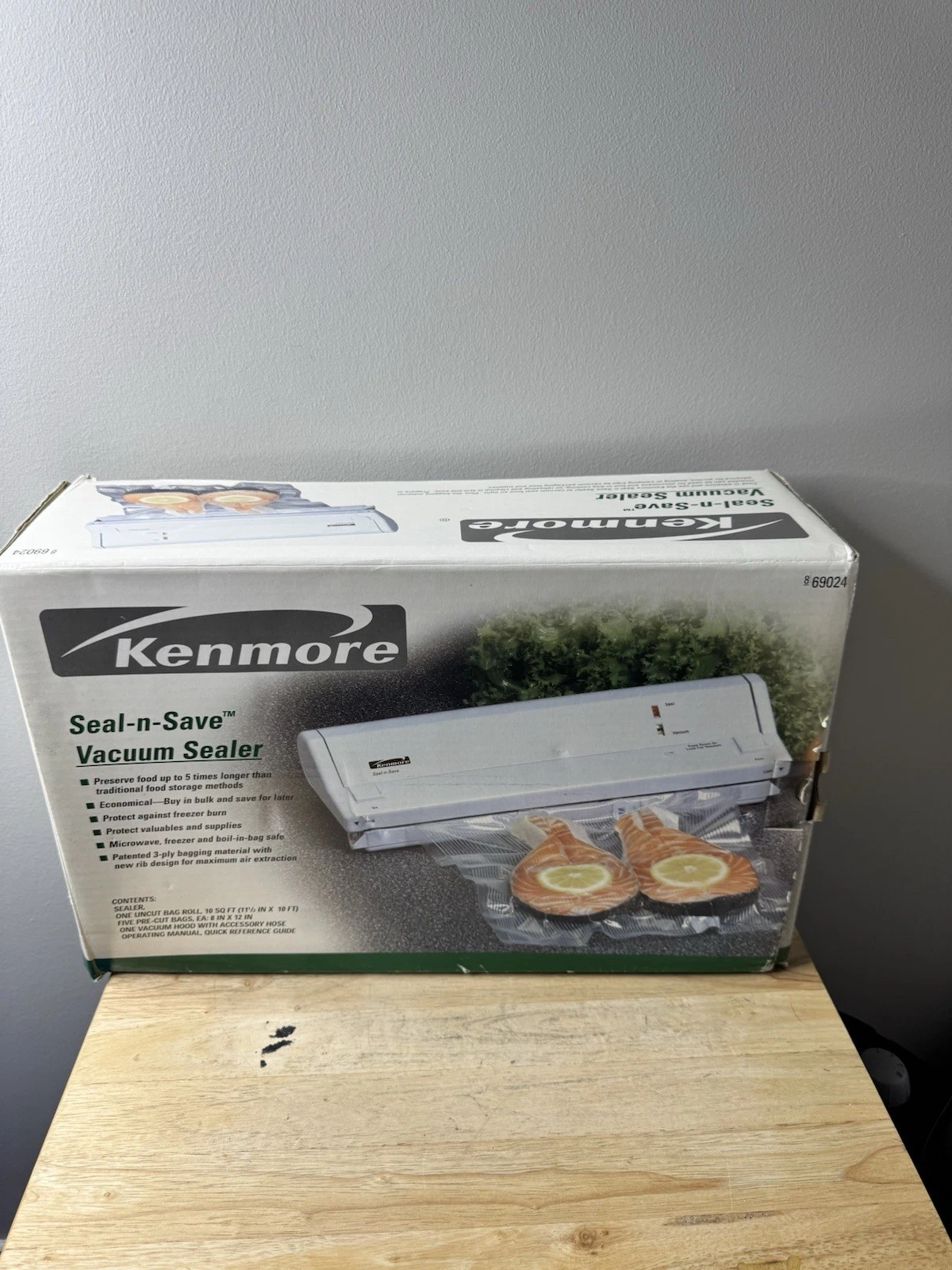 Kenmore Seal N Save 69024 Food Vacuum Sealer