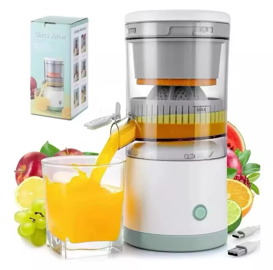 Portable Automatic Fruit Juicer Orange Lemon Fruits Kitchen Appliance Gadget